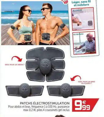 Gifi Patchs électrostimulation offre