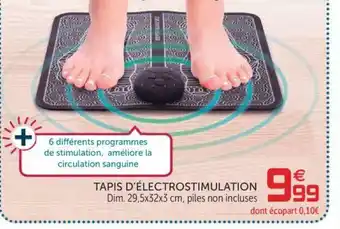 Tapis d'électrostimulation
