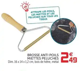 Gifi Brosse Anti Poils offre