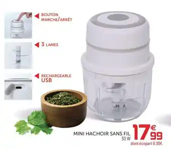 Gifi Mini Hachoir Sans Fil offre