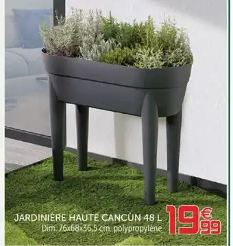 Gifi Jardinière Haute Cancùn 48L offre