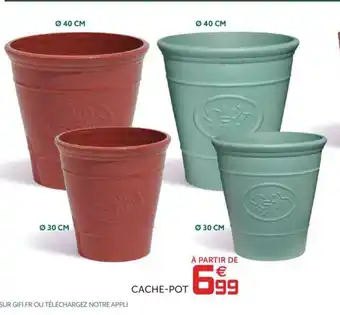 Gifi Cache-Pot offre