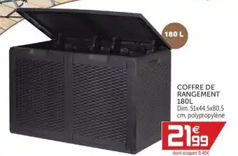Gifi Coffre de Rangement offre