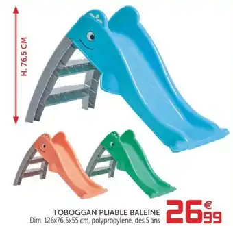 Toboggan Pliable Baleine