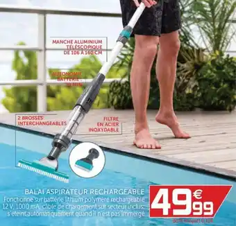 Gifi Balai Aspirateur Rechargeable offre