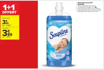 Carrefour Market Adoucissant concentré Soupline offre