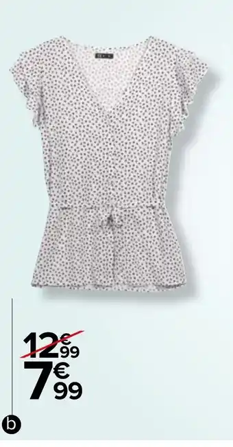 Carrefour Chemise femme offre