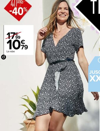Carrefour Robe femme offre