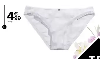 Carrefour Slip femme offre