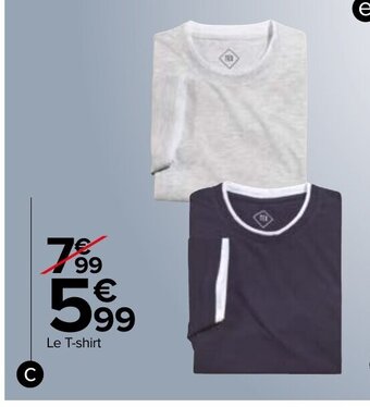 Carrefour Le T-shirt offre