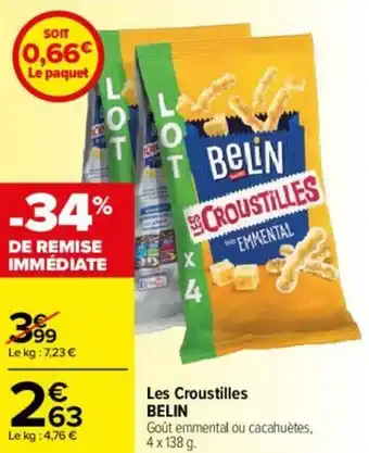 Carrefour Les crousilles BELIN offre