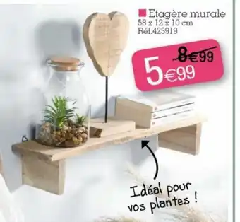 Kandy Etagère Murale offre