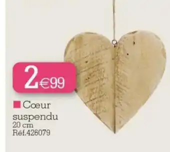 Kandy Cœur Suspendu offre