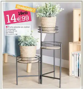 Kandy Porte-Plante En Métal offre
