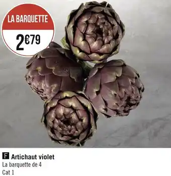 Artichaut violet