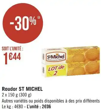 Géant Casino St michel roudor offre
