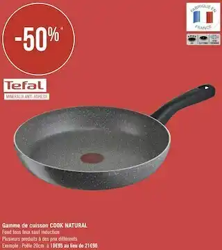 Cook natural bon plan sur la gamme de cuisson de la marque cook natural