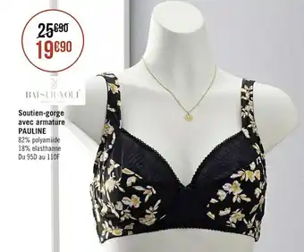 Soutien-gorge avec armature pauline