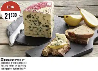 Géant Casino Roquefort papillon roquefort papillon offre