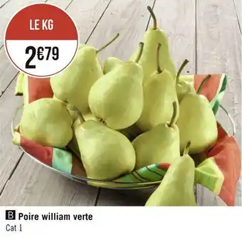 Géant Casino Poire william verte offre
