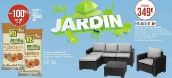 Moorea salon de jardin bas