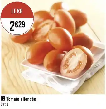 Tomate allongée