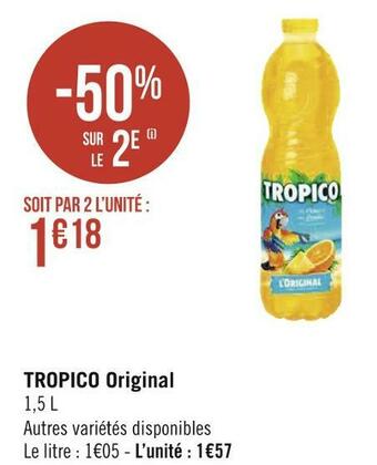 Tropico tropico original