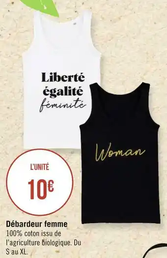 Géant Casino Débardeur femme offre