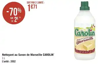 Carolin nettoyant au savon de marseille*