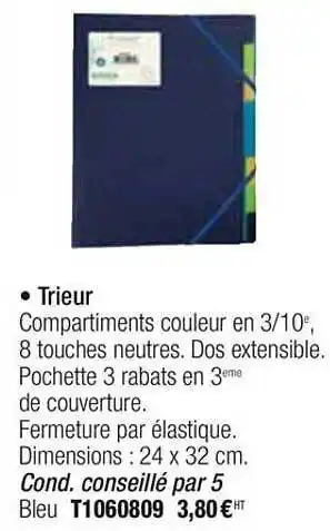 Plein ciel Trieur offre