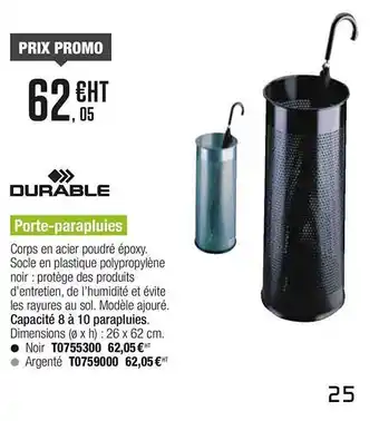 Plein ciel Porte Parapluies offre