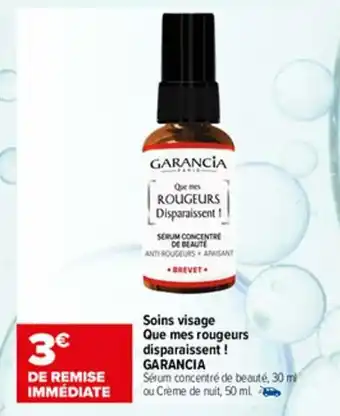 Carrefour maPara parapharmacie Soins visage Que mes rougeurs disparaissent offre