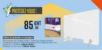 Vitrine De Protection En Plexiglass