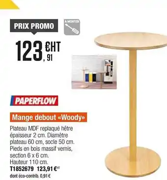 Mange Debout Woody Paperflow