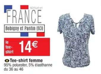 Cora x Carrefour Tee-shirt femme offre