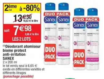 Déodorant atomiseur biome protect