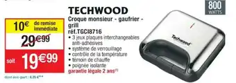 Cora x Carrefour Croque monsieur gaufrier - grill offre