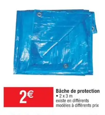 Cora x Carrefour Bâche de protection offre
