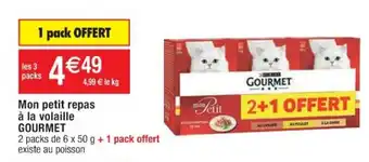 Cora x Carrefour Mon petit repas à la volaille GOURMET offre