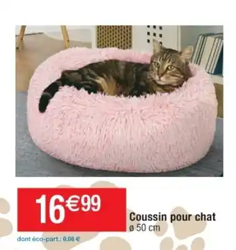 Cora x Carrefour Coussin pour chat offre