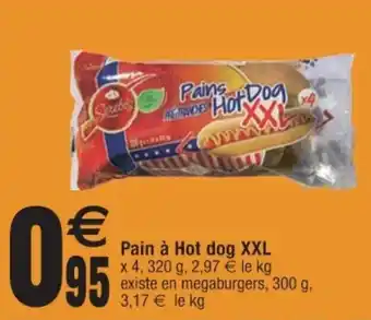 Cora x Carrefour Pain à hot dog XXL offre