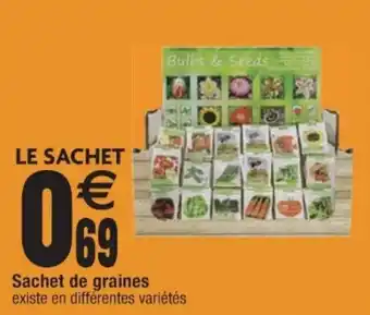 Cora x Carrefour Sachet de graines offre