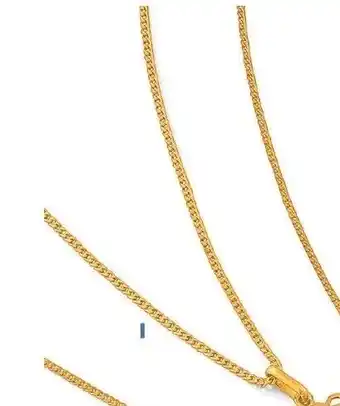 Le manège à bijoux Chaîne Maille Gourmette 45cm offre