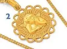 Médaille or Jaune