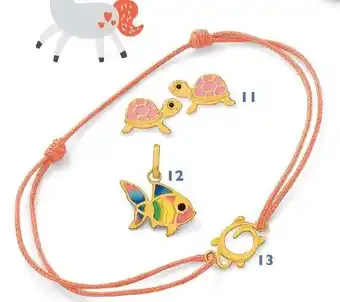Le manège à bijoux Bracelet Cordon or Jaune offre