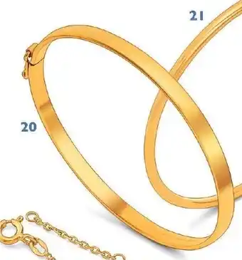 Le manège à bijoux Bracelet Jonc Diamètre Petit Modèle or Jaune offre