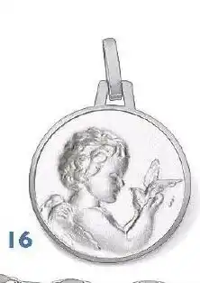 Le manège à bijoux Médaille, or gris 1,82 g. offre
