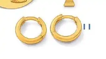 Créoles, or jaune 1,09 g.