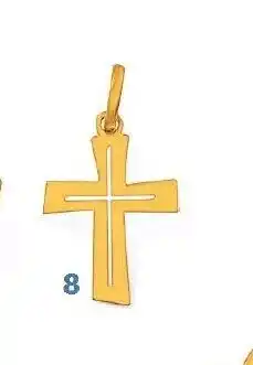Le manège à bijoux Croix, or jaune 0,48 g. offre