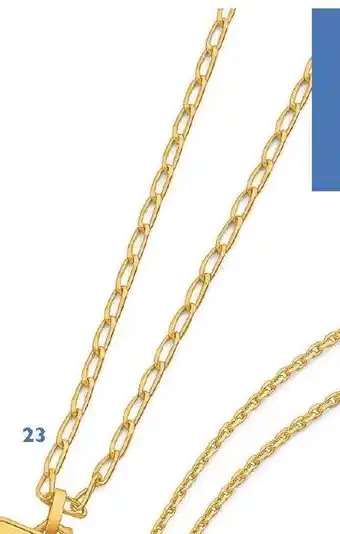 Le manège à bijoux Chaîne maille cheval, 45 cm, or jaune 5,07 g. offre